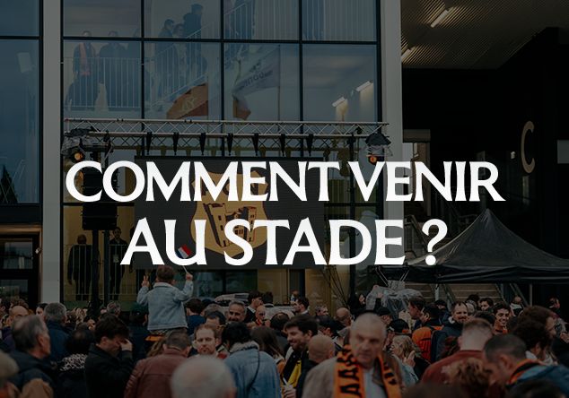 couv comment venir au stade