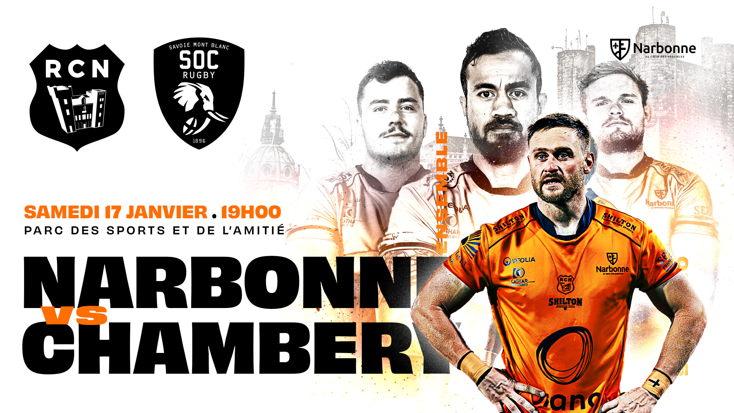 affiche narbonne chambéry