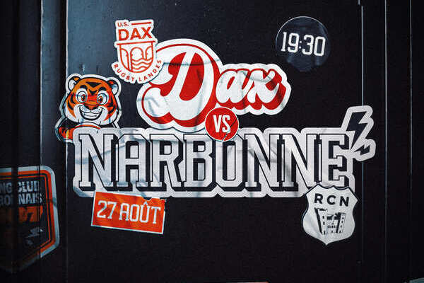 couv affiche de match dax J1